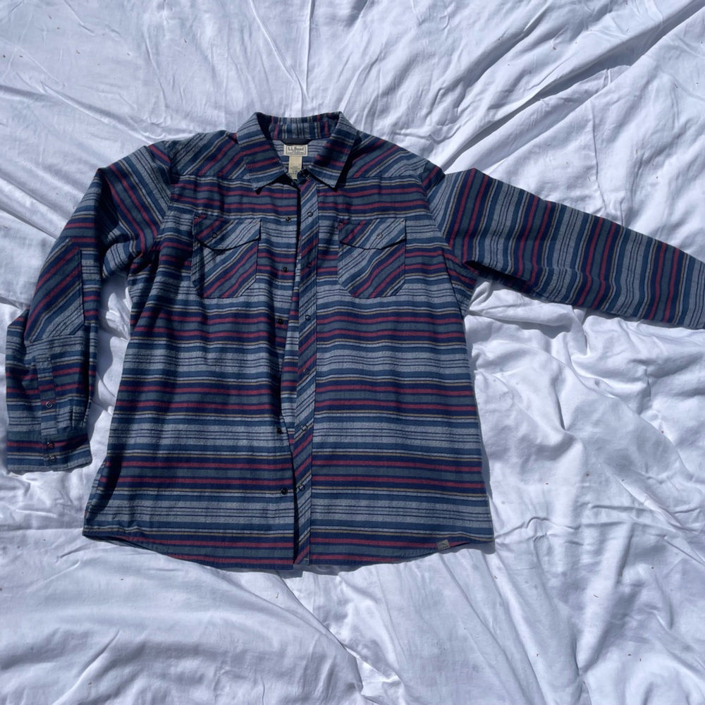 LL Bean Button Up